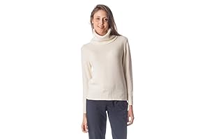 Conte of Cashmere Jersey Cuello Vuelto (Crudo)