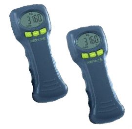 "NEW COMPACT ERGONOMIC DIGITAL LUGGAGE SCALE (2 PACK) 100 lbs Capacity ""Weigh Your Suitcase With Total Accuracy"""