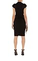 Sculptural Peplum Dress