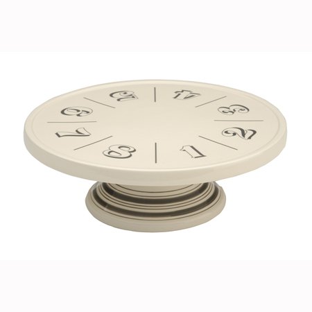 Typhoon Cake Stand (37505), Hand Painted, H8 x Dia25.5cm