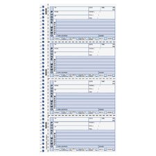 REDIFORM OFFICE PRODUCTS Self-stick telephone message book, 2-part carbonless, 2-3 4x6... by Rediform