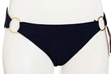 JUICY COUTURE Women's Y44730 Peck Navy Ring Bikini Swim Bottom
