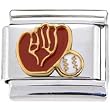 Baseball And Glove Italian Charm