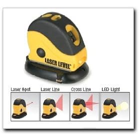 Titan 15105 4-in-1 Laser Level with LED Light by Titan