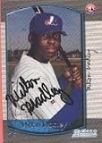 Milton Bradley, Montreal Expos, 2000 Bowman Autographed Card