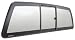 C.R. LAURENCE ECT655S CRL Perfect Fit Three-Panel Tri-Vent Slider with Solar Glass fo...