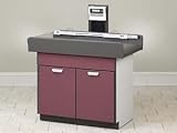 2 doors with 1adjustable shelf pediatric scale/treatment table