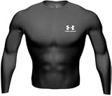 Under Armour 0032 Heat Gear Long Sleeve Shirt - Black