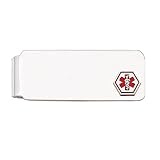 Sterling Silver Medical Caduceus Money Clip