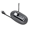 Three Outlet Power Supply -Black