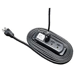 Three Outlet Power Supply -Black