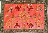 Tapestry Wall Hangings In Applique Patchwork Thread And Mirror Embroidery Home Decorating And Furnishing For Interiors Handcrafted Asian Bedroom Decor (agwall037)