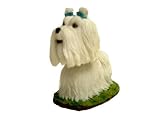 Mini Bobble Head Dog Maltese