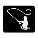 Fly Fishing fisherman Large Mousepad mouse pad Great Gift Idea