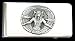 All Products : Native American Sculpted Pewter Moneyclip - Indian Great Spirit