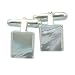 Men's Sterling SIlver Mother Of Pearl Cufflinks
