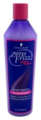 Zero Frizz 100% Rescue Instant Smooth Shampoo - 12 oz