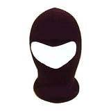 MENS/WOMENS ADULT SMALL/MEDIUM BLACK BALACLAVA SKI MASK, ADULT SMALL