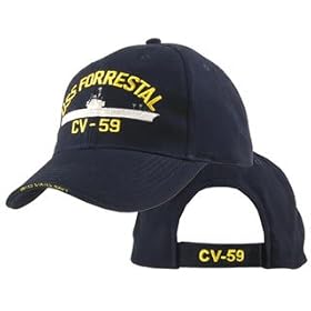USS Forrestal Ball cap Low Profile