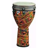 Remo 25 x 14 Tunable Djembe, Kinte Kloth Design