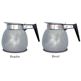 Bunn Stainless Steel Coffee Decanter, Decaf 