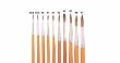 RED SABLE BRUSHES SIZE 2