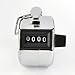Bluecell Metallic Handheld Tally Counter 4 Digit Display for Lap/Sport/Coach/School/Event