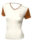 MAXIT Womens Bodygear Shirt with V-neck and Cap Sleeve