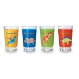 Crocodile Creek's Dinosaurs 4 Piece Children's Plastic Tumbler Set