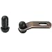 Rockler Glass Retainer Clips, Zinc