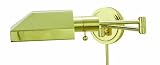 House Of Troy WS12-61-J Home/Office Collection Squared Wall Lamp, Polished Brass