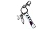 Naruto Shippuden: Tenten Strap and Weapons Charms Key Chain