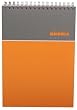 Rhodia Wire Bound Polypro Graph Pad 8" x 12"