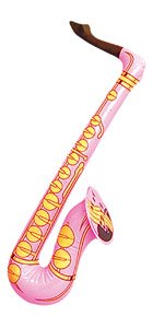 Fun Inflatable Saxaphone