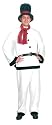 Male Costume Fleece Snowman (5 piece)
