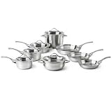 Calphalon Contemporary Stainless 13 Piece Cookware Set