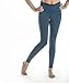 MeMoi Full Length Women's Cotton-Rayon Workout Yoga Leggings