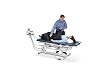 TTET-200 Electric Hi-Lo Traction Table with Footswitch & Casters - Midnight