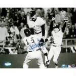 Sparky Lyle Autographed 77 ALCS Celebration 8x10 Photograph