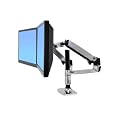 ERGOTRON LX Doppelschirmloesung fuer Tischmontage fuer 2 TFT oder 1 TFT und 1 Notebook poliertes Aluminium