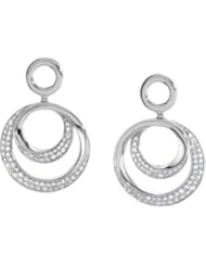 Diamond Earrings 14K White Gold Pair 5/8 Ct Tw Diamond Earrings