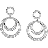 14K White Diamond Earrings Pair 5 8 Ct Tw