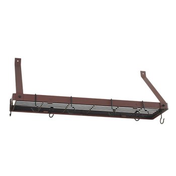 Buy Bookshelf Rack – Rust, Black