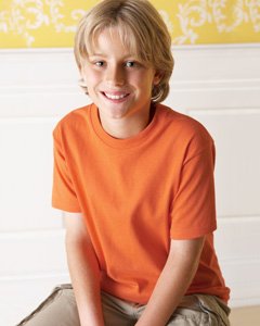 Fruit of the Loom Heavyweight Youth Short Sleeve T-Shirt. 3931B