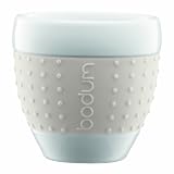 Bodum - 11155-913 - Pavina - Set 2 Tasses - Porcelaine - 0,1 L - Blanc Crème