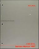 1997 Acura 1.6 EL Repair Shop Manual Original