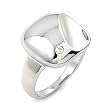 Ferroni Square Ring With CZ