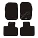 Isuzu Rodeo Denver 1 Clip Tailored Made Car Mats ( 2005 Onwards ) Black Premium Carpet (Mid Budget Range)