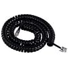 GE TL96177 12 Foot Coil Phone Cord (Black)