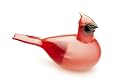 iittala Birds of Toikka Mouthblown Glass Bird, Red Cardinal